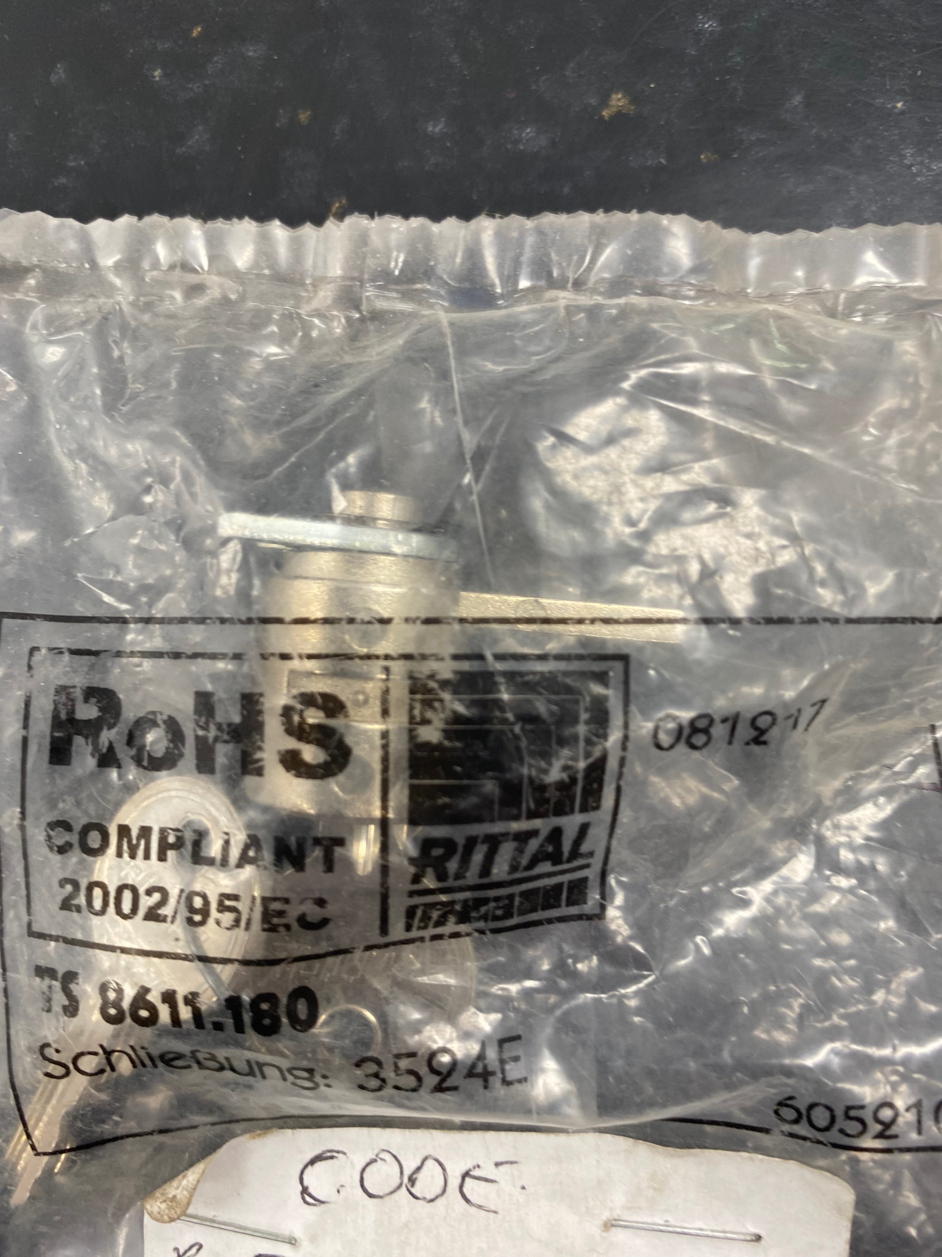 Rittal Silver Lock Insert