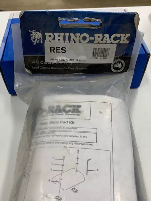 Rhino rack easy slide pad kit